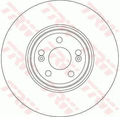 Handler.Part Brake Disc TRW DF4280S 1