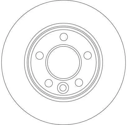 Handler.Part Brake disc TRW DF4312 2