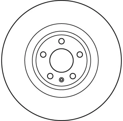 Handler.Part Brake disc TRW DF4695S 2