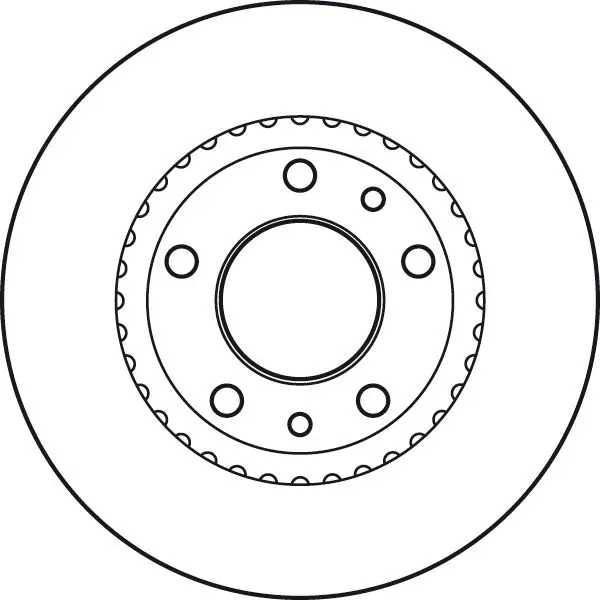 Handler.Part Brake disc TRW DF4836S 2