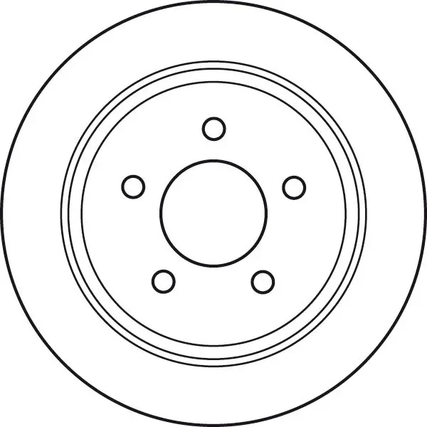 Handler.Part Brake disc TRW DF4878 2