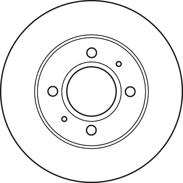 Handler.Part Brake disc TRW DF4892 2