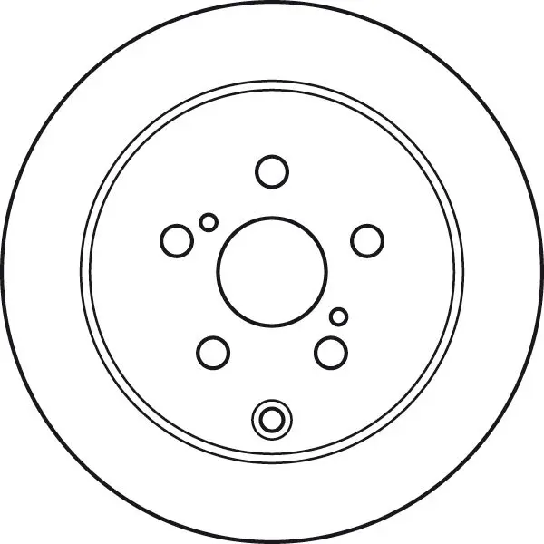 Handler.Part Brake disc TRW DF4899 2