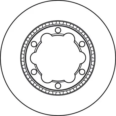 Handler.Part Brake disc TRW DF4919S 2