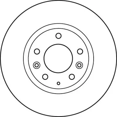 Handler.Part Brake disc TRW DF4958S 2