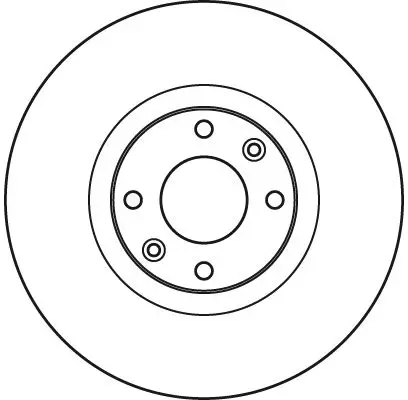 Handler.Part Brake disc TRW DF4962S 2