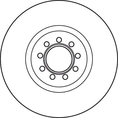 Handler.Part Brake disc TRW DF4984S 2