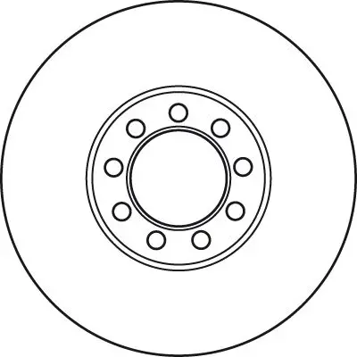 Handler.Part Brake disc TRW DF4994S 2