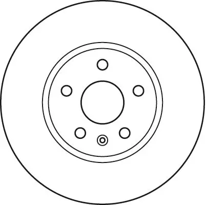 Handler.Part Brake disc TRW DF4996S 2