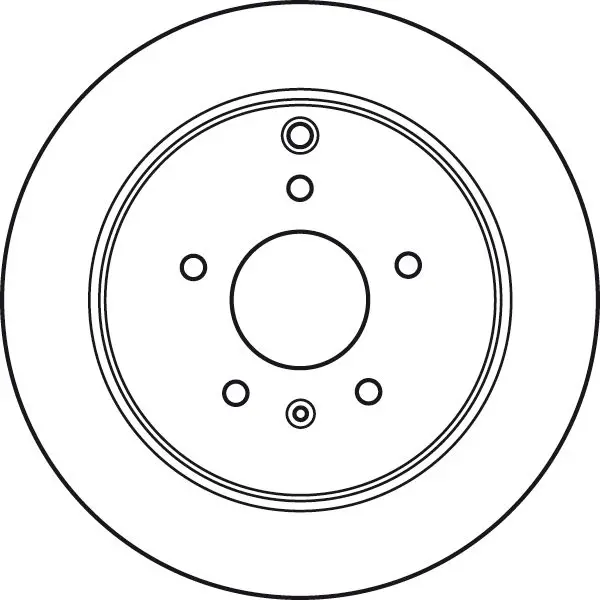 Handler.Part Brake disc TRW DF6024 2