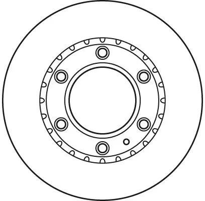 Handler.Part Brake disc TRW DF6034S 2