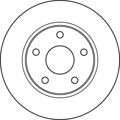 Handler.Part Brake disc TRW DF6037 2