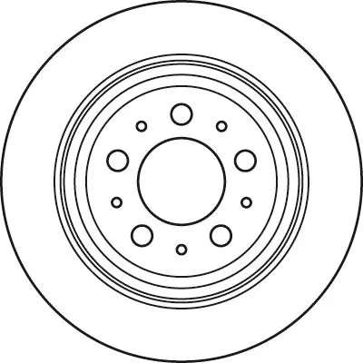 Handler.Part Brake disc TRW DF6048 2