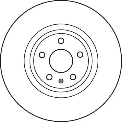 Handler.Part Brake disc TRW DF6051 2