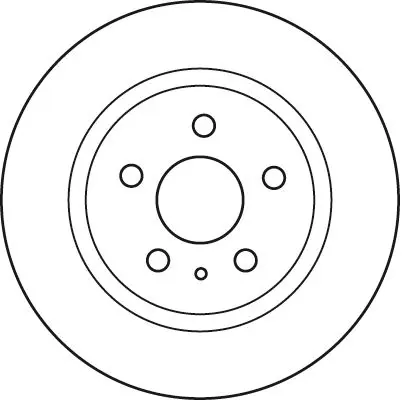 Handler.Part Brake disc TRW DF6112 2