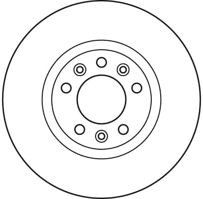 Handler.Part Brake disc TRW DF6121 2