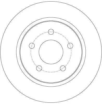 Handler.Part Brake disc TRW DF6139 2