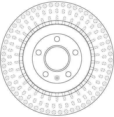 Handler.Part Brake disc TRW DF6175S 2