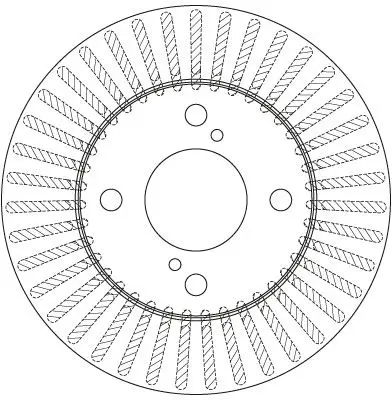 Handler.Part Brake disc TRW DF6227 2