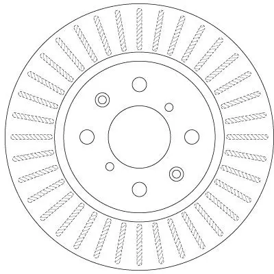 Handler.Part Brake disc TRW DF6232 2