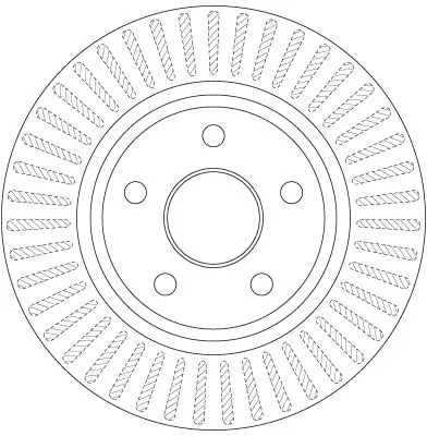 Handler.Part Brake disc TRW DF6251 2