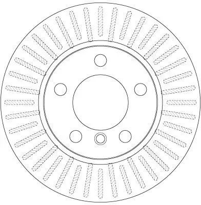 Handler.Part Brake disc TRW DF6255 2