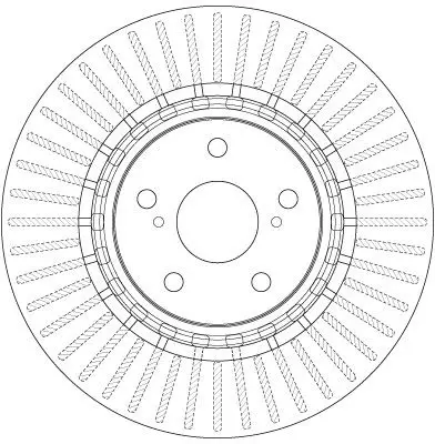 Handler.Part Brake disc TRW DF6265 2