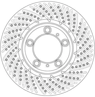 Handler.Part Brake disc TRW DF6267S 2