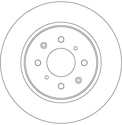 Handler.Part Brake disc TRW DF6318 2