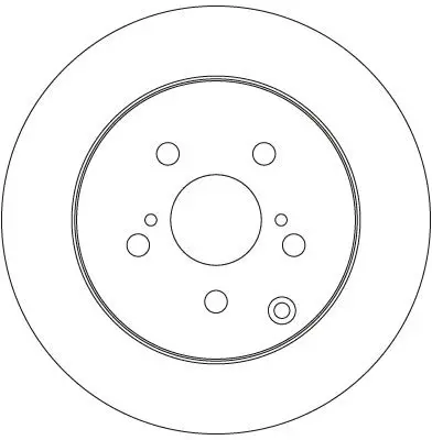 Handler.Part Brake disc TRW DF6319 2