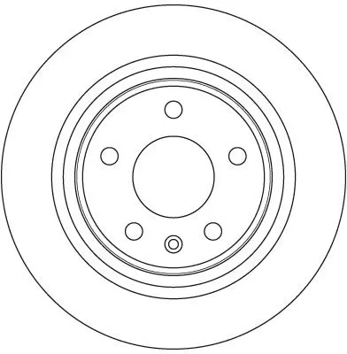 Handler.Part Brake disc TRW DF6370 2