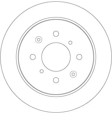 Handler.Part Brake disc TRW DF6378 2