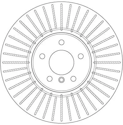 Handler.Part Brake disc TRW DF6408S 2