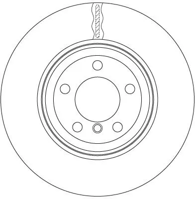 Handler.Part Brake disc TRW DF6471 2