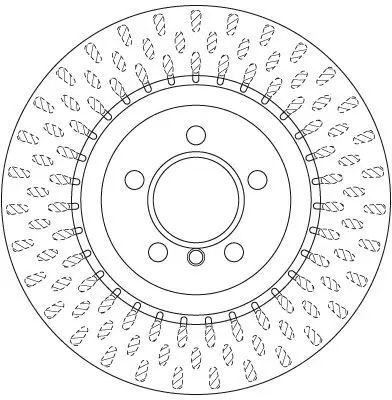 Handler.Part Brake disc TRW DF6506S 2