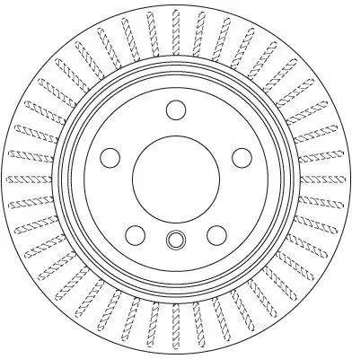 Handler.Part Brake disc TRW DF6513S 2