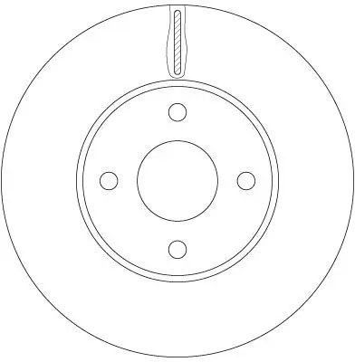 Handler.Part Brake disc TRW DF6520 2