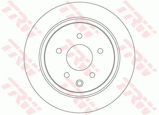 Handler.Part Brake disc TRW DF7369 1