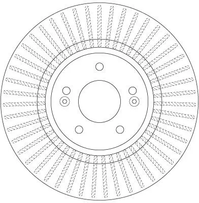 Handler.Part Brake disc TRW DF7973 2