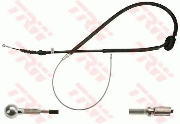 Handler.Part Cable, parking brake TRW GCH2633 1