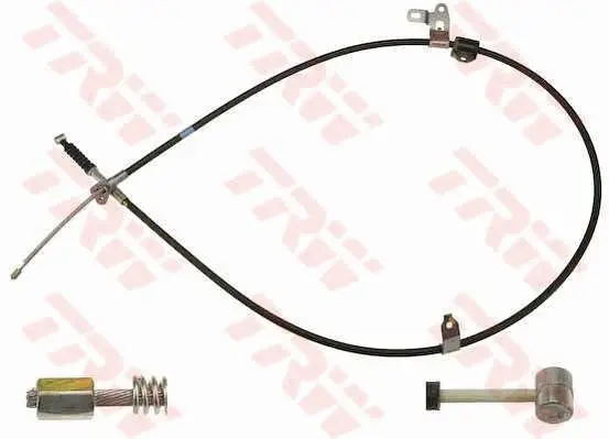 Handler.Part Cable, parking brake TRW GCH2639 1