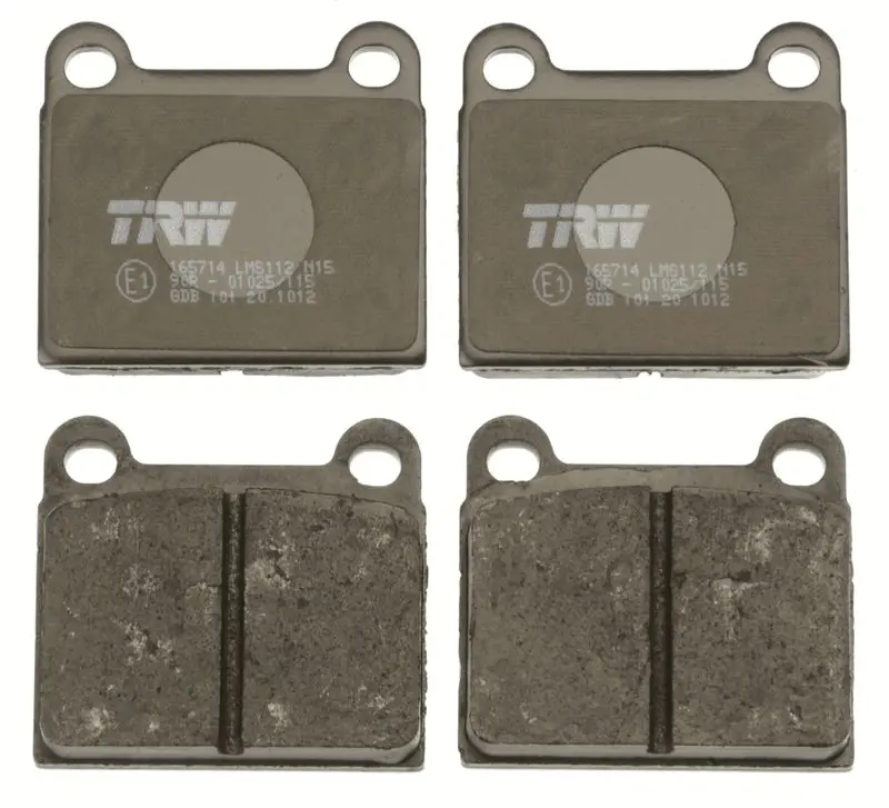 Handler.Part Brake pad set, disc brake TRW GDB101 2