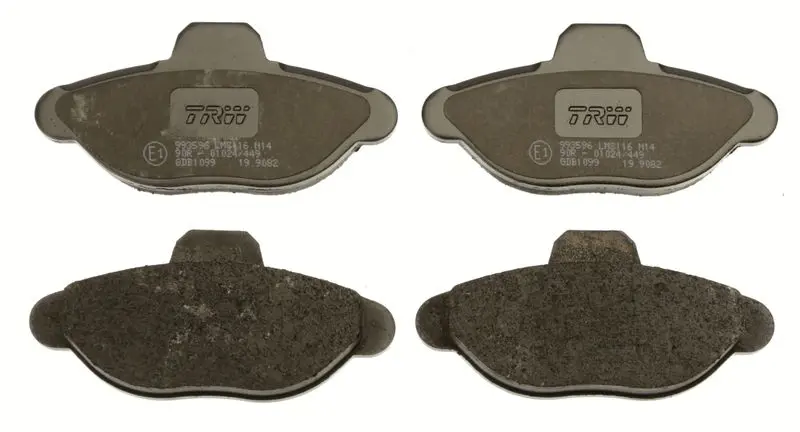 Handler.Part Brake pad set, disc brake TRW GDB1099 2