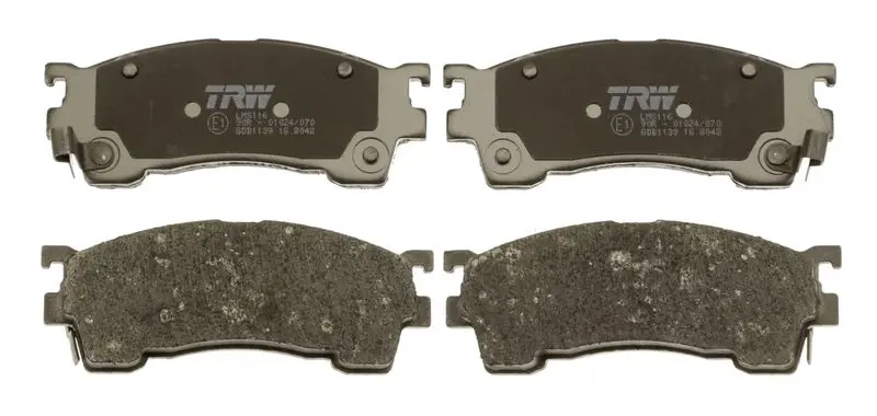 Handler.Part Brake pad set, disc brake TRW GDB1139 2