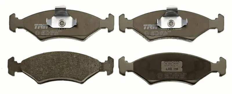 Handler.Part Brake pad set, disc brake TRW GDB1222 2