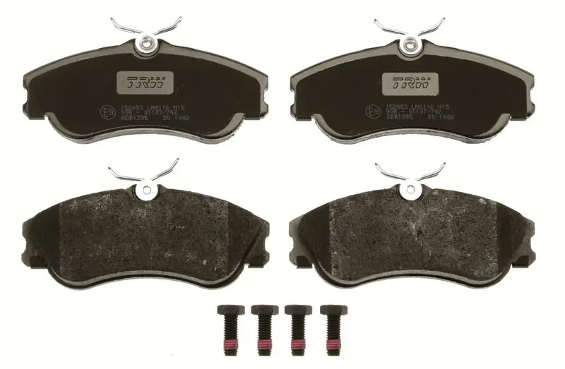 Handler.Part Brake pad set, disc brake TRW GDB1295 2