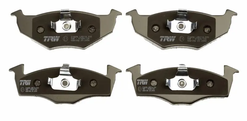 Handler.Part Brake pad set, disc brake TRW GDB1306 2