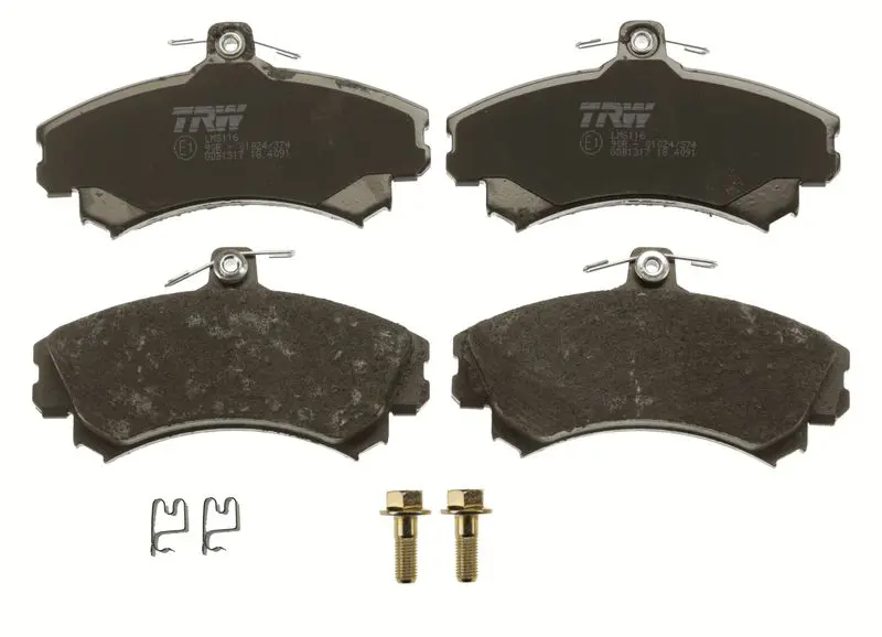 Handler.Part Brake pad set, disc brake TRW GDB1317 2