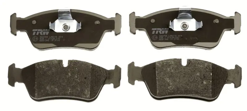 Handler.Part Brake pad set, disc brake TRW GDB1348 2