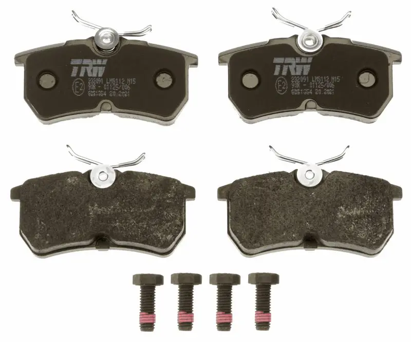 Handler.Part Brake pad set, disc brake TRW GDB1354 2